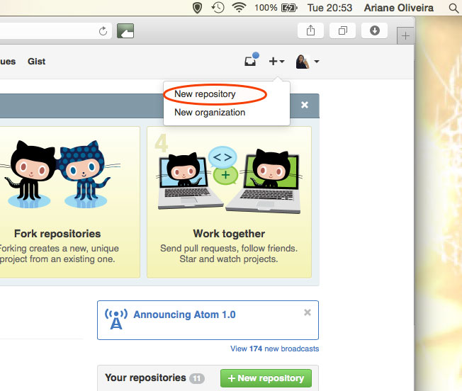 New Repository GitHub